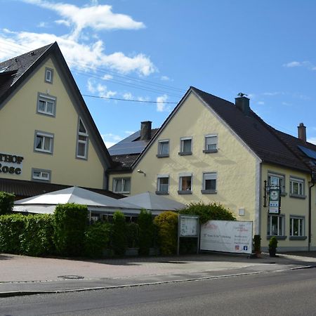 Hotel-Gasthof Zur Rose Weißenhorn 외부 사진